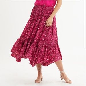 NWT Marie Oliver Edie Midi Skirt Size 4